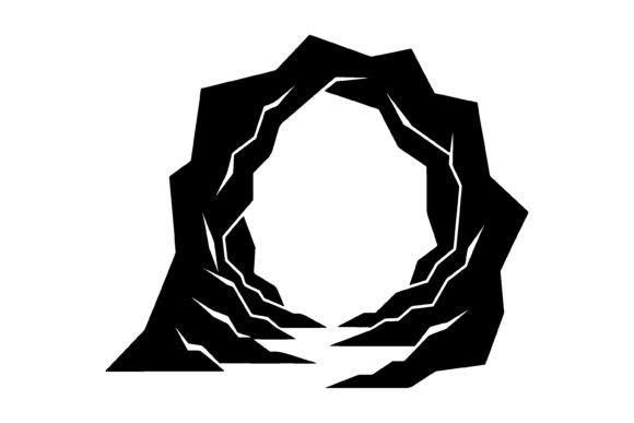 Download Sketchy Emblem of Entrance to a Network - Net Collection