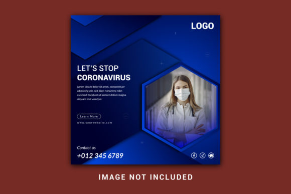 Download Social Media Ads Banner for Corona Virus - Social media Collection