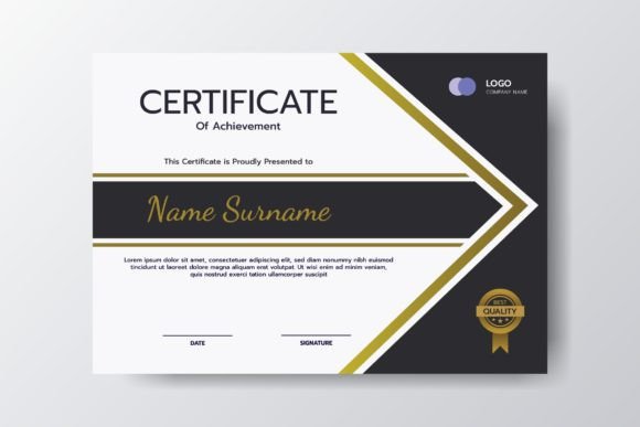 Download Achievements Certificate Template - Certificate Collection