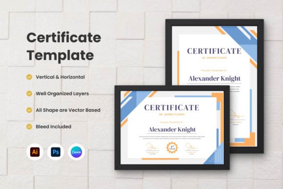Download Certificate of Appreciation Template V1 - Certificate Collection