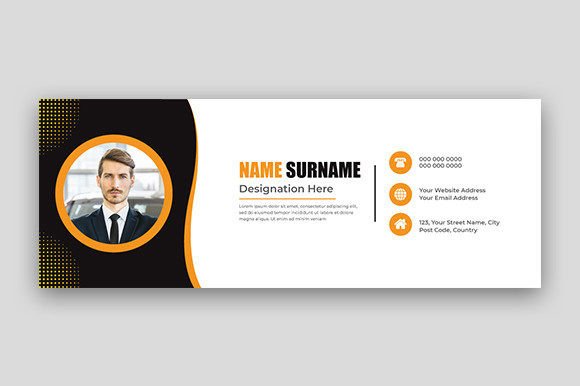 Download Business Email Signature Template Design - Business email signature Collection