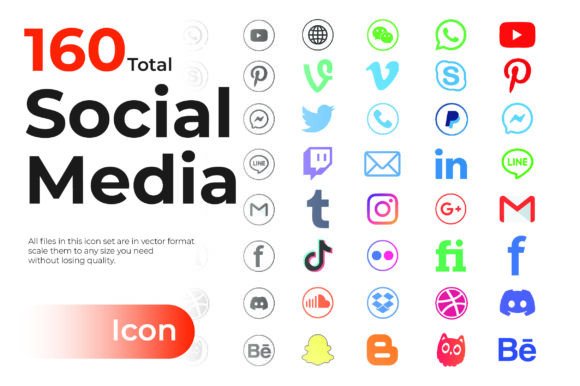 Download Social Media Icon Pack - Social media Collection