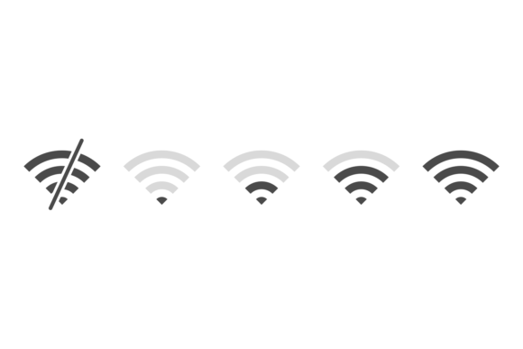 Download Wifi Signal Icons. Wireless Network Stre - Net Collection