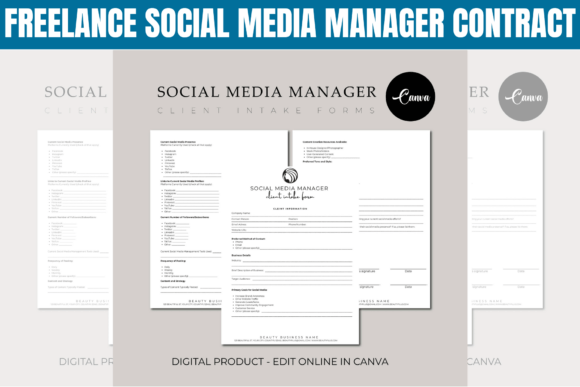 Download Freelance Social Media Manager Contract - Social media Collection