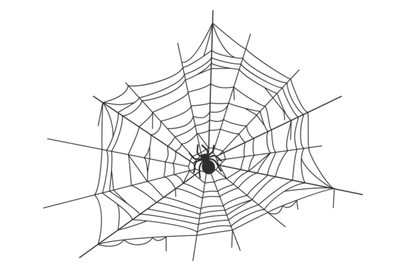 Download Spiderweb Icon. Round Net. Halloween Dec - Premium Resources