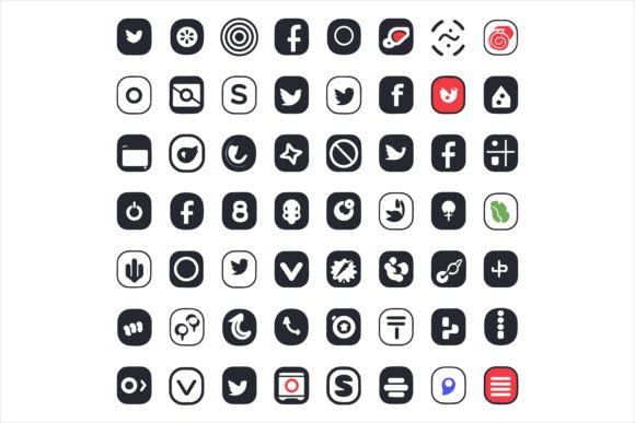 Download Social Media Icon Set Vector - Social media Collection