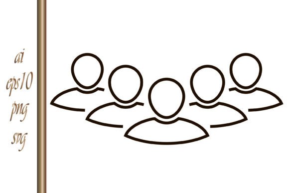 Download Social Icon People Network Sketch Vector - Net Collection